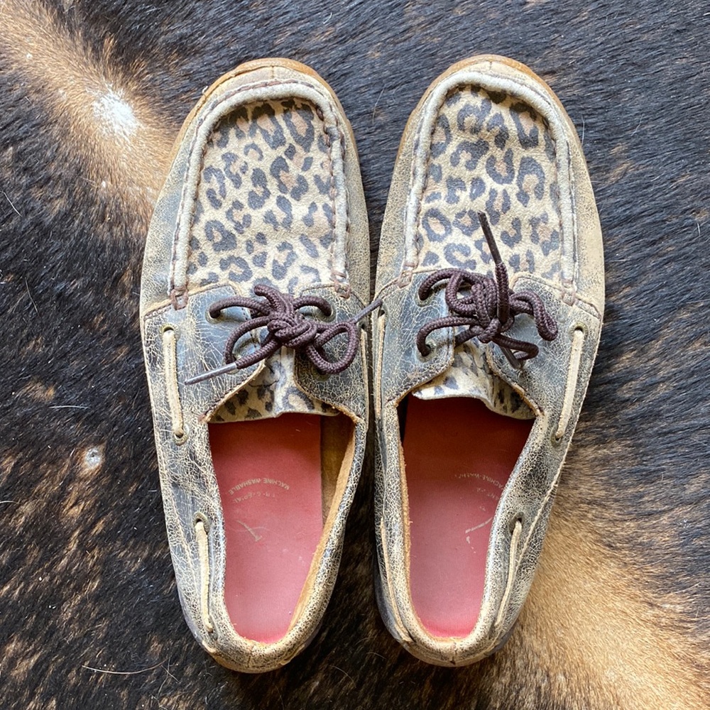 Twisted X leopard Mocs